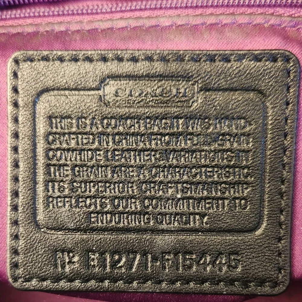 Coach Satchel - Picture 5 of 6